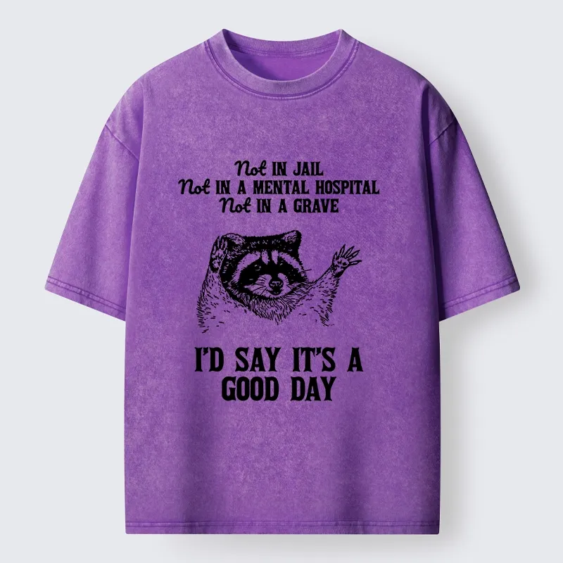 Tokyo-Tiger Cherish The Present Washed T-Shirt Sale