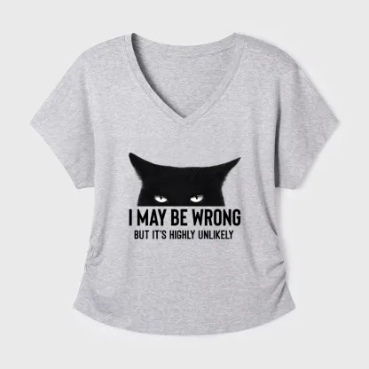 Tokyo-Tiger Cat Can Do No Wrong Modal Dolman Sleeve T-Shirt