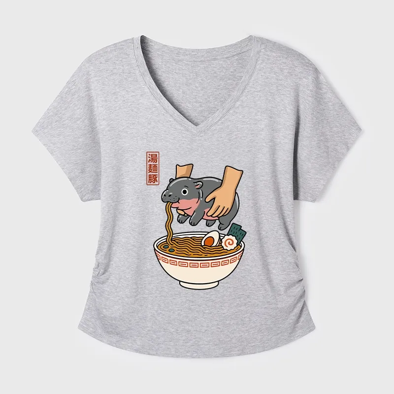 Tokyo-Tiger Noodles Got Me Modal Dolman Sleeve T-Shirt