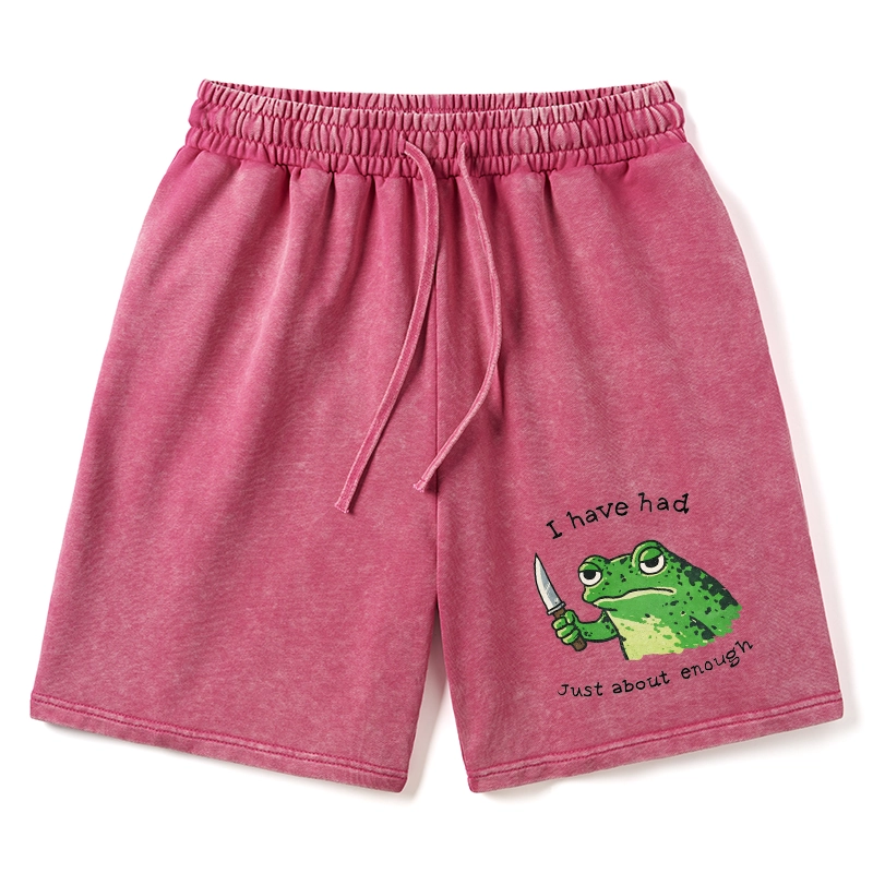 Tokyo-Tiger Impatient Frog Washed Shorts