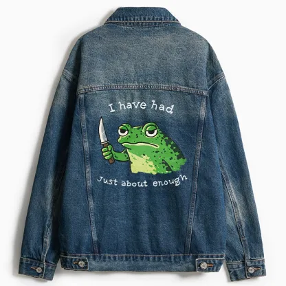 Tokyo-Tiger Impatient Frog Jean Jacket