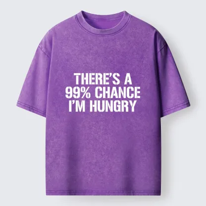 Tokyo-Tiger Hunger Level: 99% Washed T-Shirt