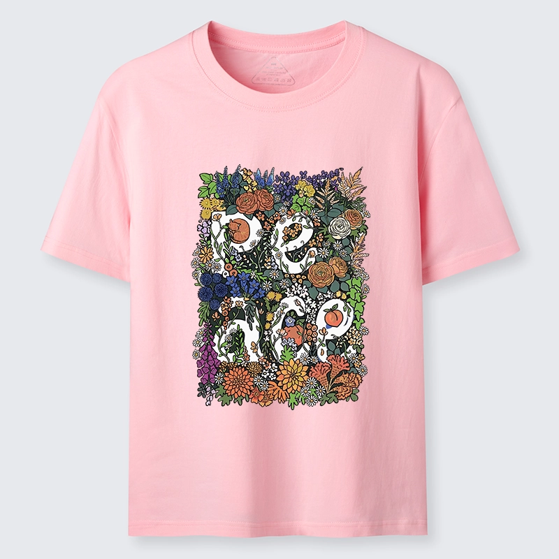 Tokyo-Tiger Peace In Flowers Classic T-Shirt
