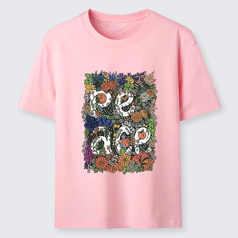 Tokyo-Tiger Peace In Flowers Classic T-Shirt