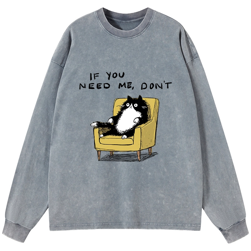 Tokyo-Tiger Unavailable Cat Long Sleeve T-Shirt