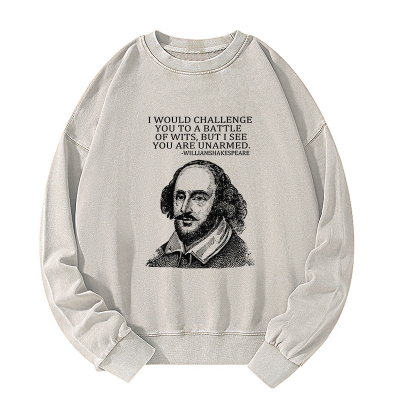 Tokyo-Tiger Your Intelligence Is Inferior To Mine Washed Sweatshirt