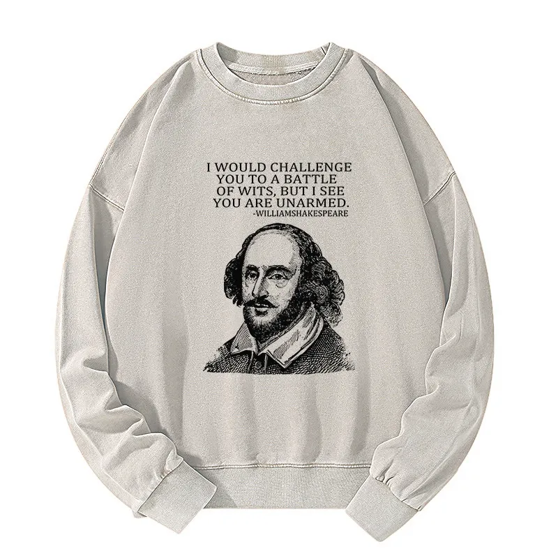 Tokyo-Tiger Your Intelligence Is Inferior To Mine Washed Sweatshirt