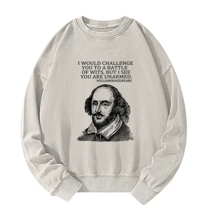 Tokyo-Tiger Your Intelligence Is Inferior To Mine Washed Sweatshirt