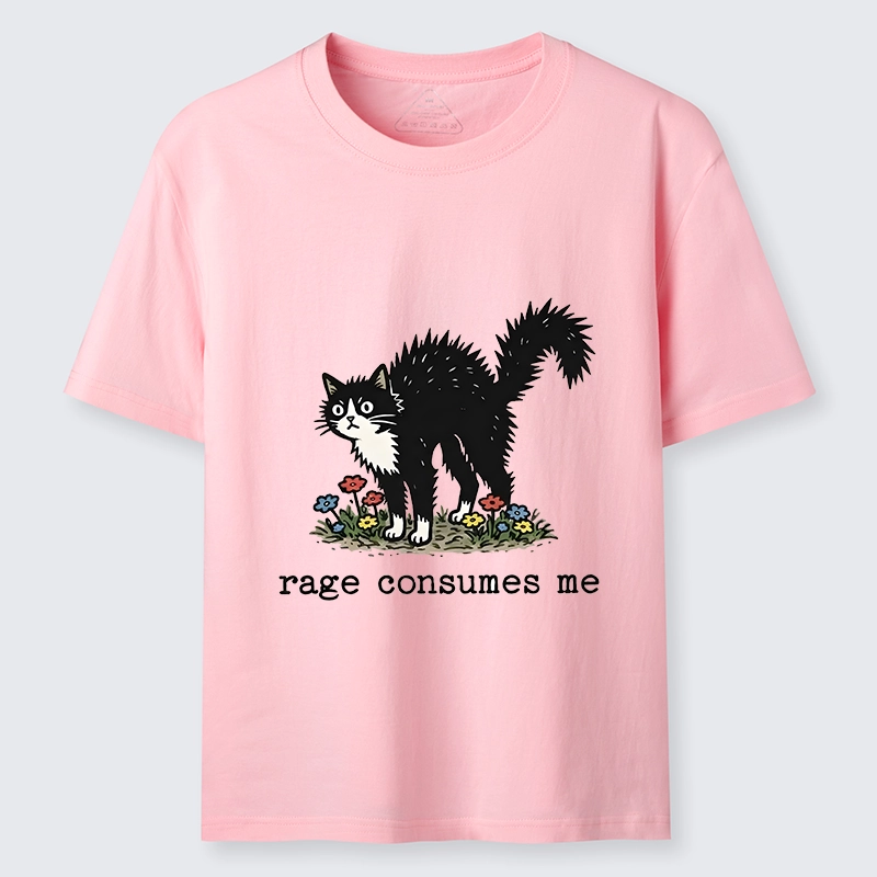 Tokyo-Tiger Angry Tuxedo Cat Classic T-Shirt