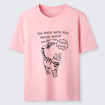 Tokyo-Tiger Waiting For Punishment From Cat Classic T-Shirt