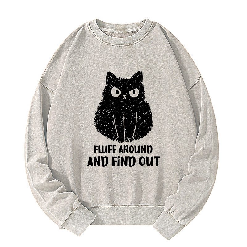 Tokyo-Tiger Consequences Of Fooling Around Washed Sweatshirt