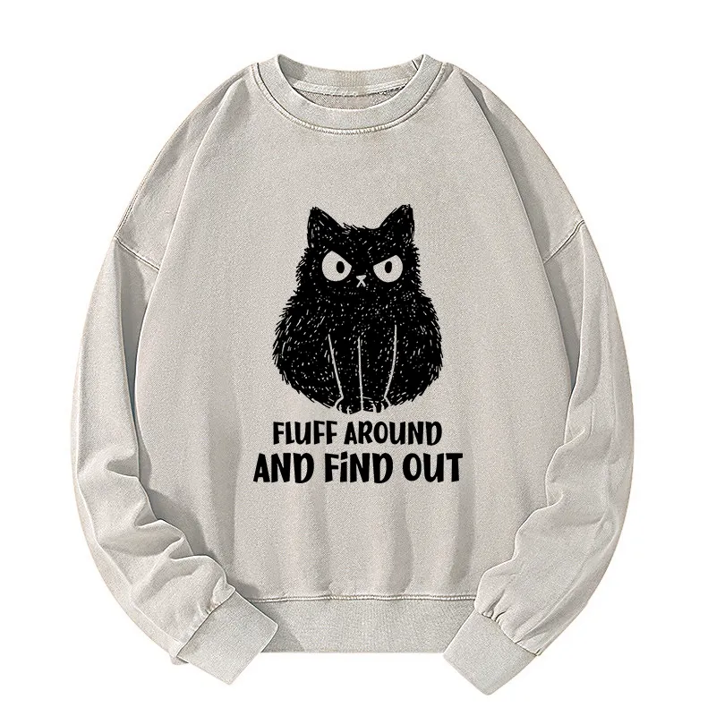 Tokyo-Tiger Consequences Of Fooling Around Washed Sweatshirt Sale