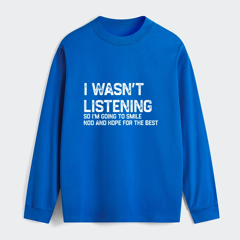 Tokyo-Tiger Indifferent To Everything Classic Long Sleeve T-Shirt