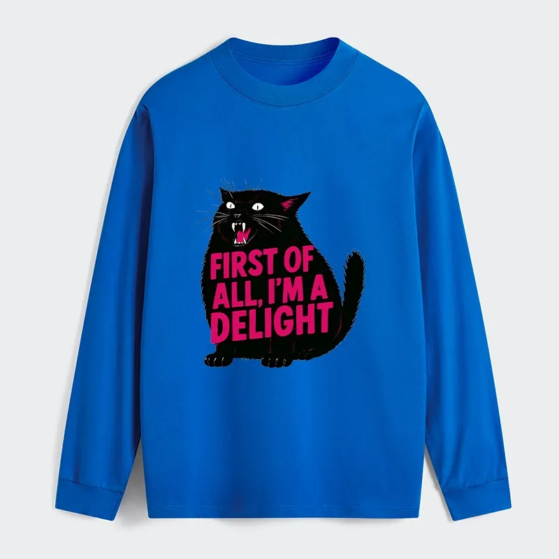 Tokyo-Tiger Roaring Black Cat Classic Long Sleeve T-Shirt