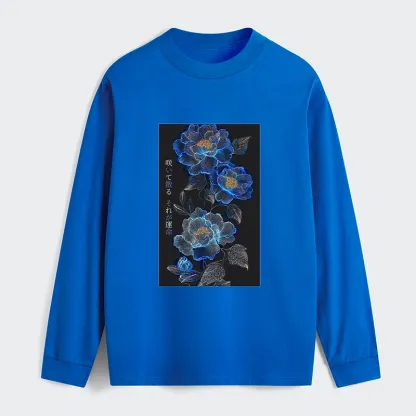 Tokyo-Tiger The Sea Of Flowers In The Darkness Classic Long Sleeve T-Shirt