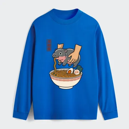 Tokyo-Tiger Noodles Got Me Classic Long Sleeve T-Shirt
