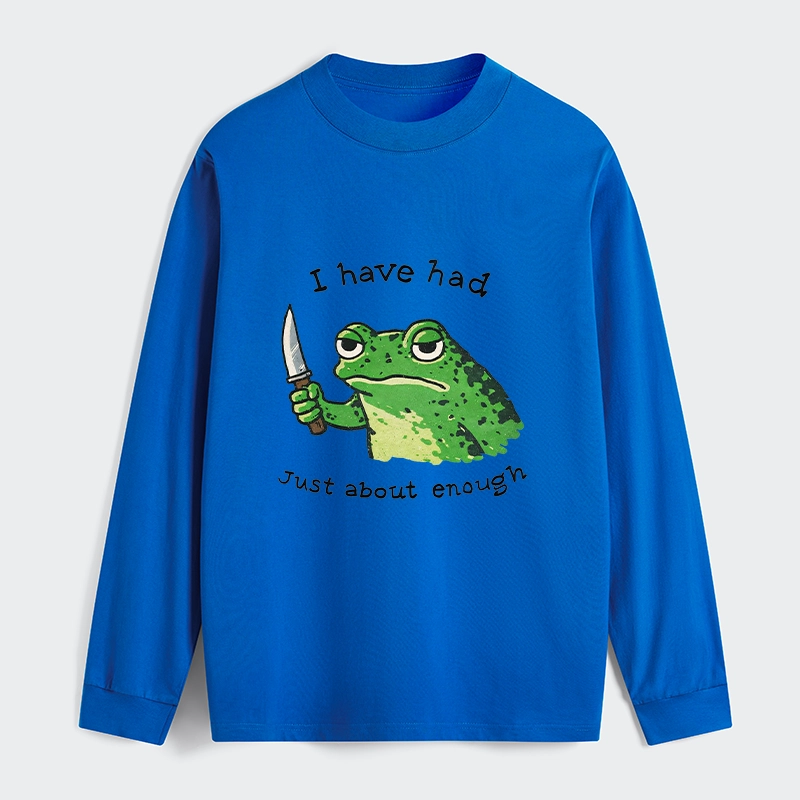 Tokyo-Tiger Impatient Frog Classic Long Sleeve T-Shirt