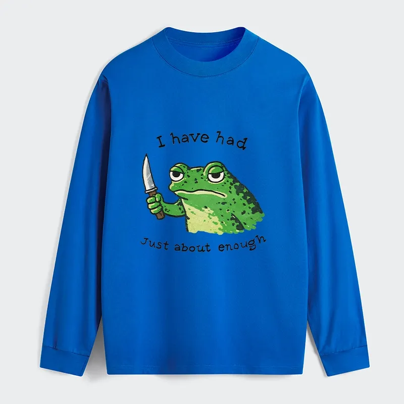 Tokyo-Tiger Impatient Frog Classic Long Sleeve T-Shirt
