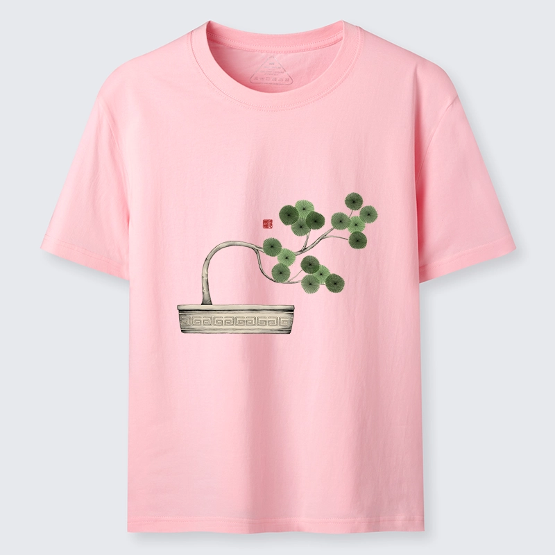 Tokyo-Tiger Minimalist Bonsai Artistry Classic T-Shirt