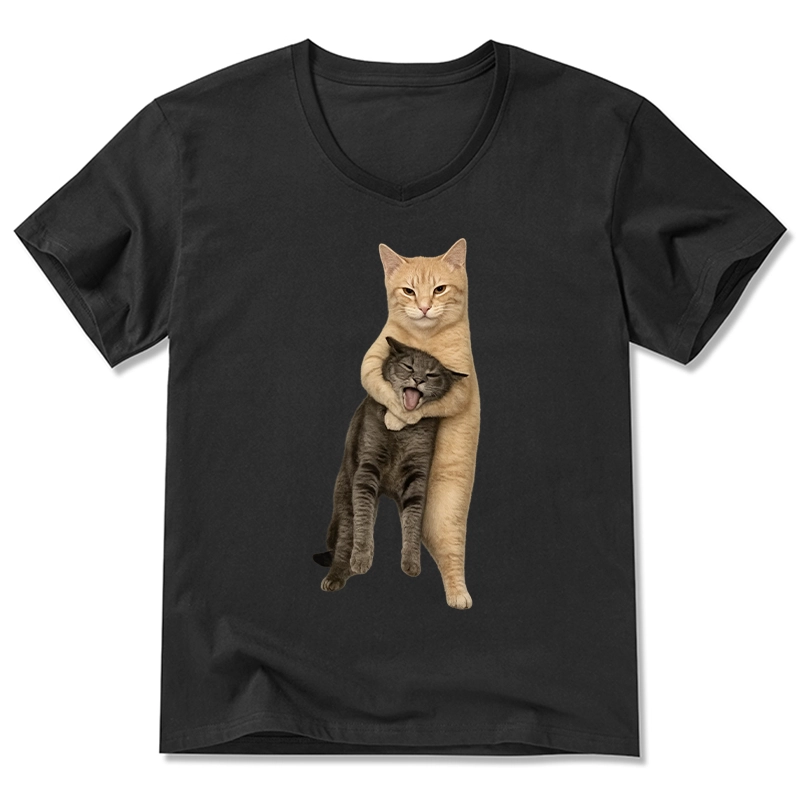 Tokyo-Tiger Orange Cat’s Tight Embrace Classic T-Shirt