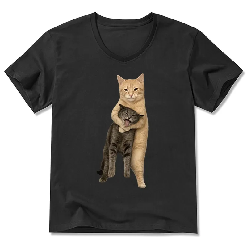 Tokyo-Tiger Orange Cat’s Tight Embrace Classic T-Shirt