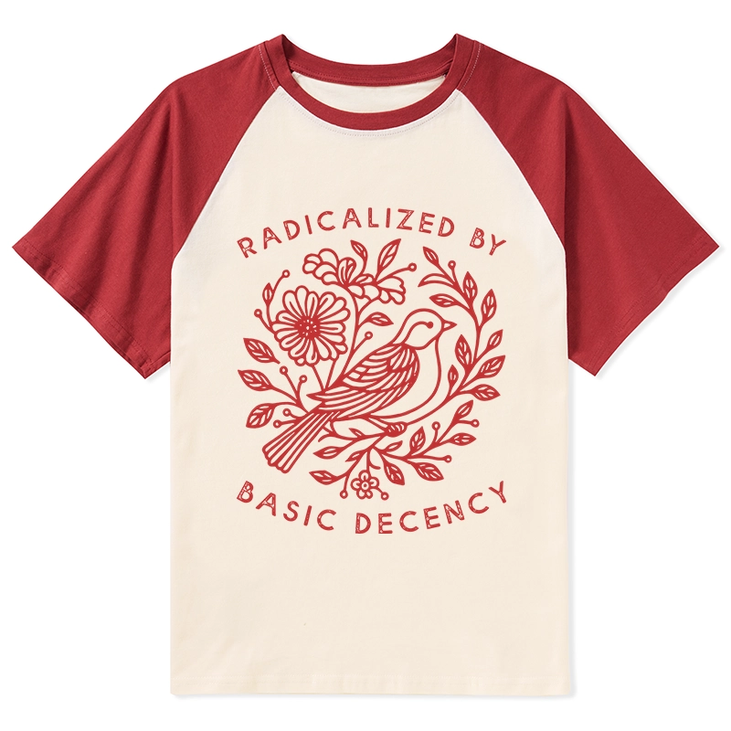 Tokyo-Tiger Pigeon That Was Moved Raglan T-shirt
