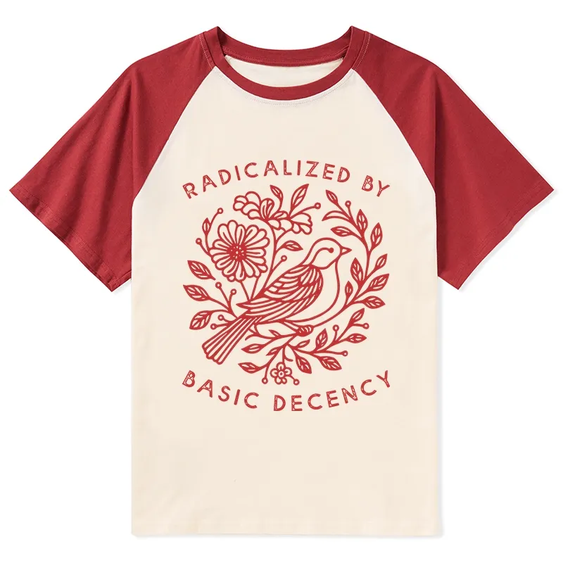 Tokyo-Tiger Pigeon That Was Moved Raglan T-shirt