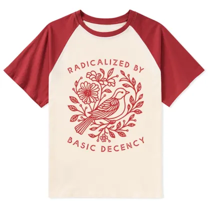 Tokyo-Tiger Pigeon That Was Moved Raglan T-shirt