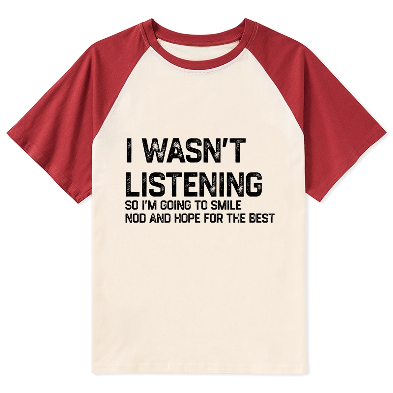 Tokyo-Tiger Indifferent To Everything Raglan T-shirt