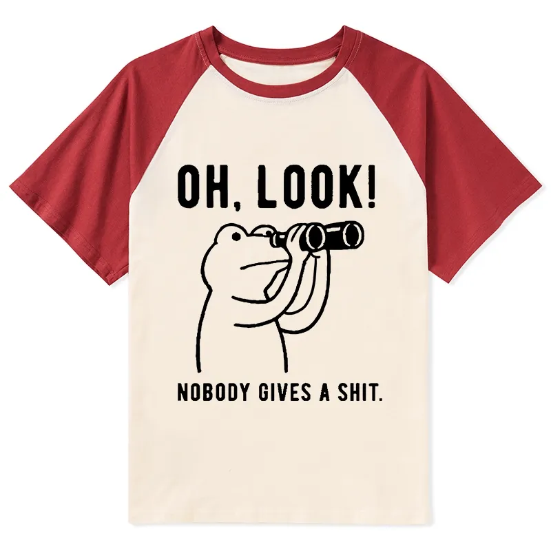 Tokyo-Tiger Frog of Indifference Raglan T-shirt