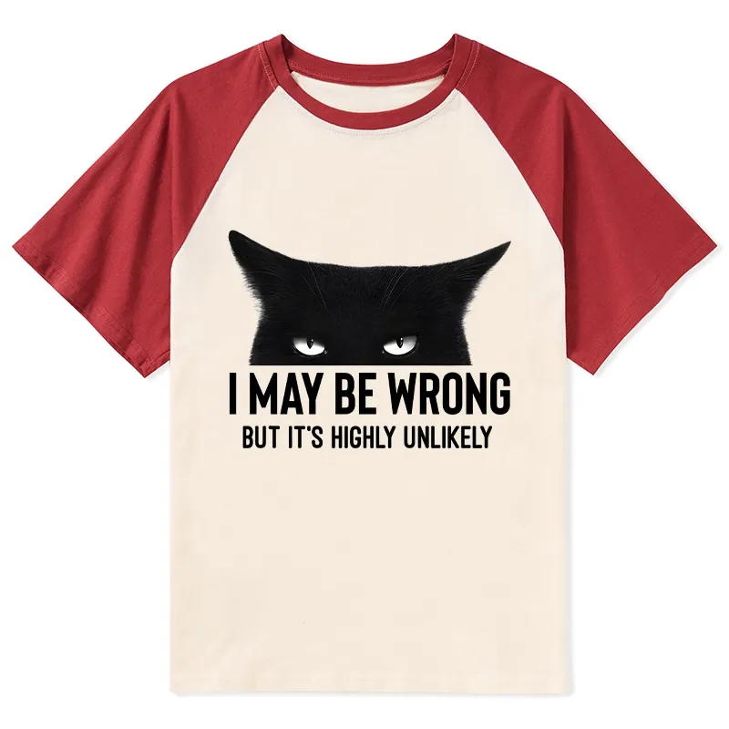 Tokyo-Tiger Cat Can Do No Wrong Raglan T-shirt Sale