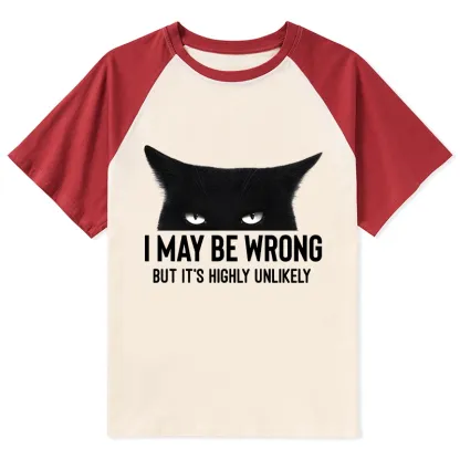 Tokyo-Tiger Cat Can Do No Wrong Raglan T-shirt
