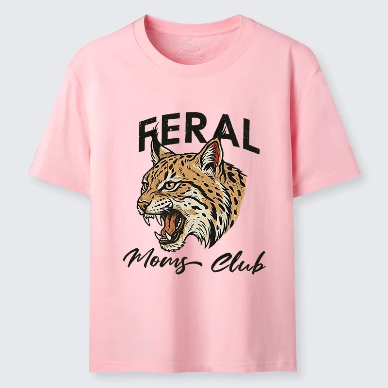 Tokyo-Tiger Lynx Roaring For Mom Power Classic T-Shirt