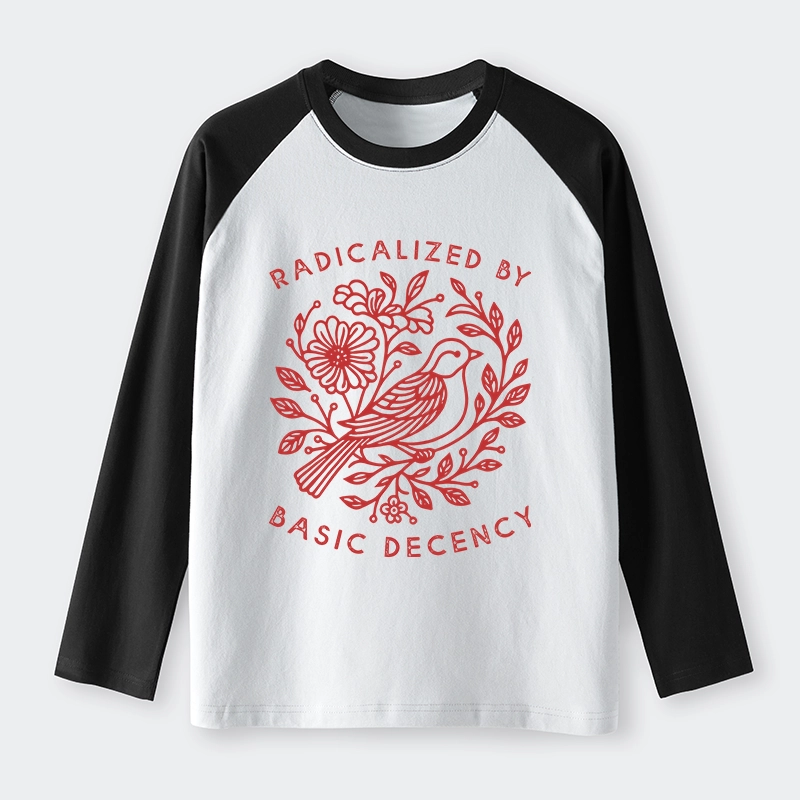 Tokyo-Tiger Pigeon That Was Moved Raglan Long Sleeve T-shirt