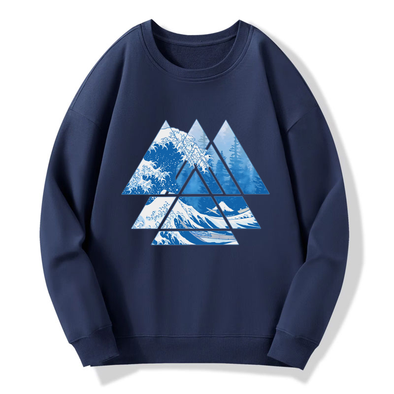 Tokyo-Tiger The Great Wave Sweatshirt