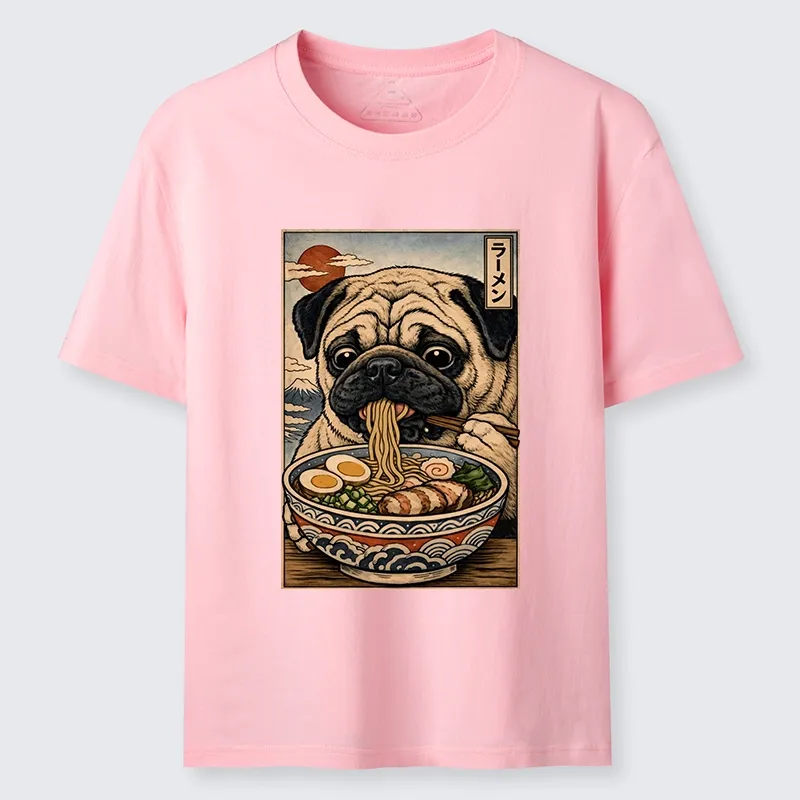 Tokyo-Tiger Ramen Time For The Pug Classic T-Shirt