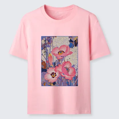 Tokyo-Tiger Vintage Japanese Poppy Art Classic T-Shirt
