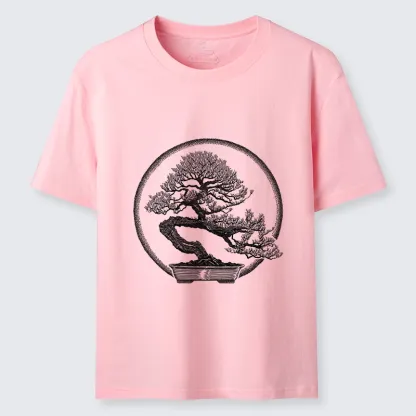 Tokyo-Tiger Bonsai Pine Tree Art Classic T-Shirt