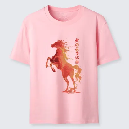 Tokyo-Tiger Fire Horse Japanese Art Classic T-Shirt
