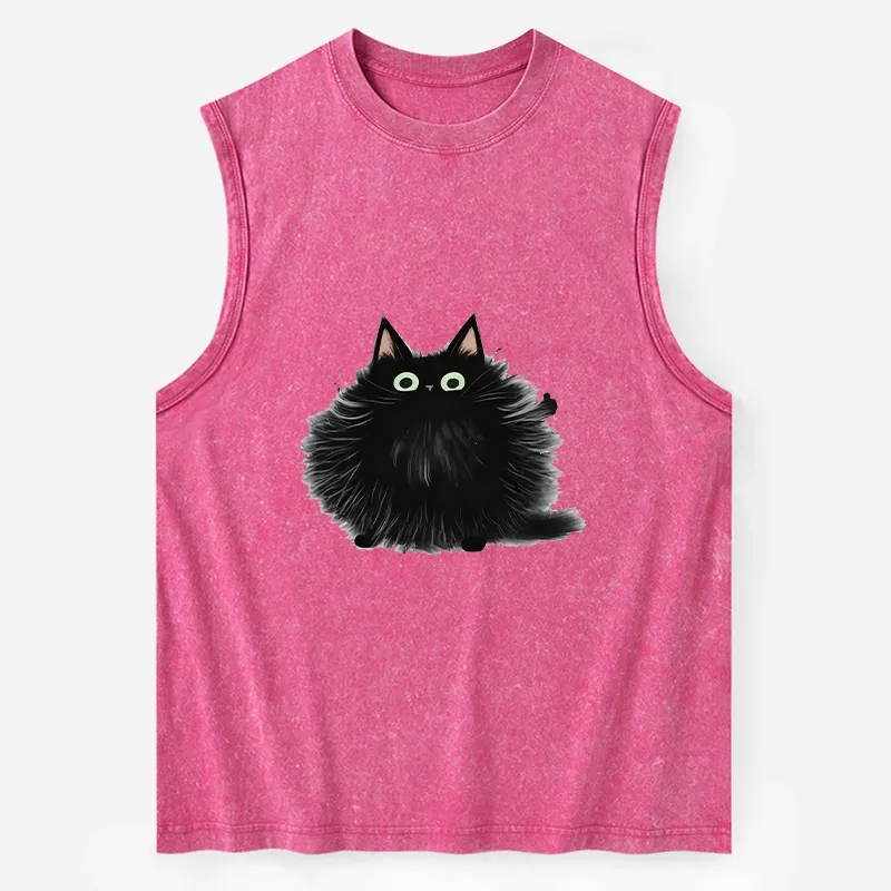 Tokyo-Tiger Cat's Approval Washed Tank