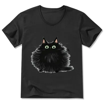 Tokyo-Tiger Cat's Approval V-Neck Classic T-Shirt