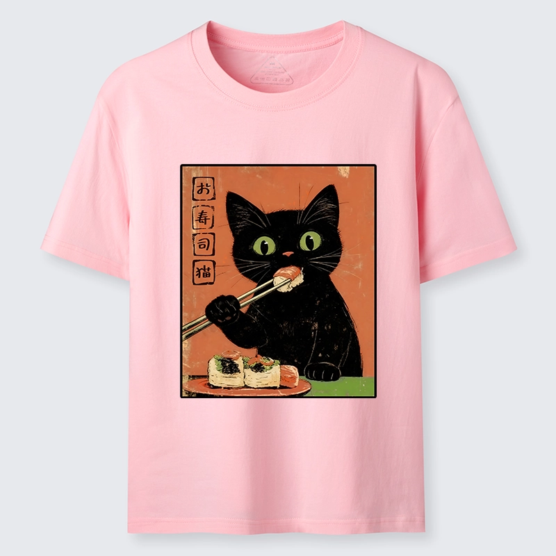 Tokyo-Tiger Japanese Style Sushi Cat Art Classic T-Shirt