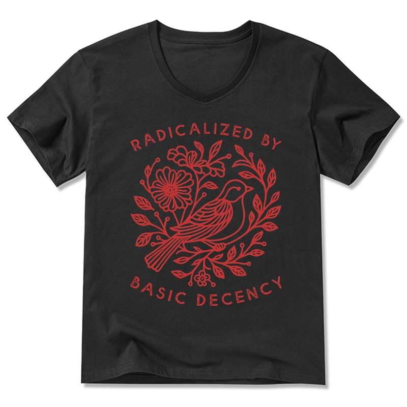 Tokyo-Tiger Pigeon That Was Moved V-Neck Classic T-Shirt