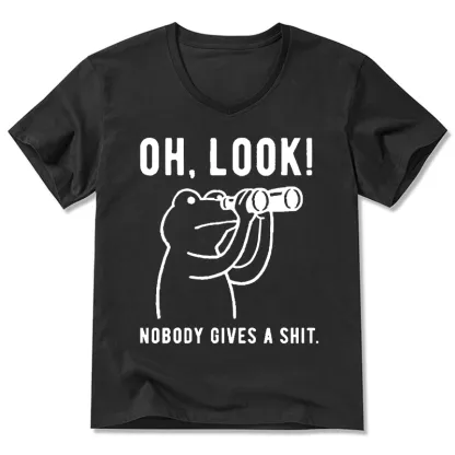 Tokyo-Tiger Frog of Indifference V-Neck Classic T-Shirt