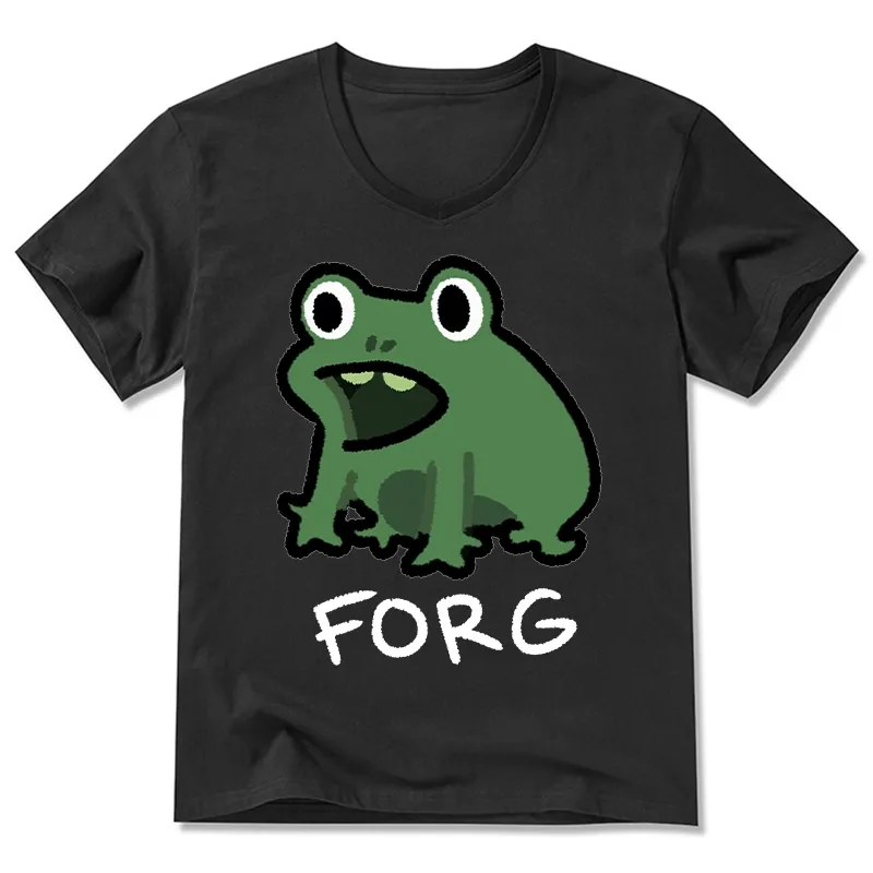 Tokyo-Tiger Funny Forg Japan V-Neck Classic T-Shirt