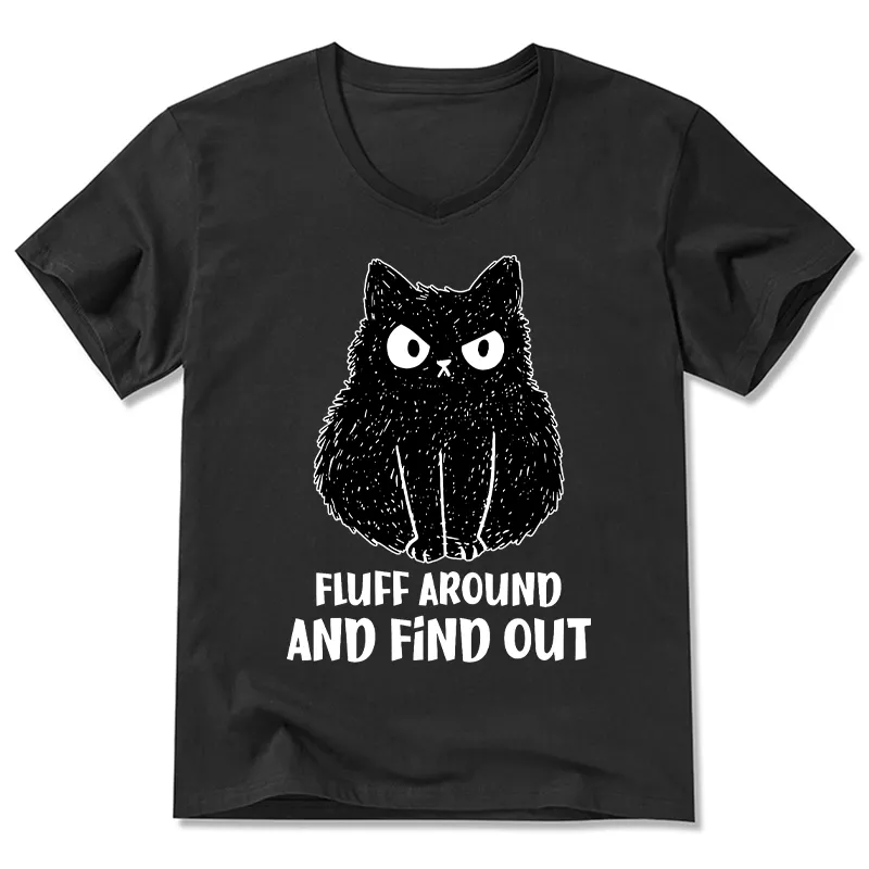 Tokyo-Tiger Consequences Of Fooling Around V-Neck Classic T-Shirt