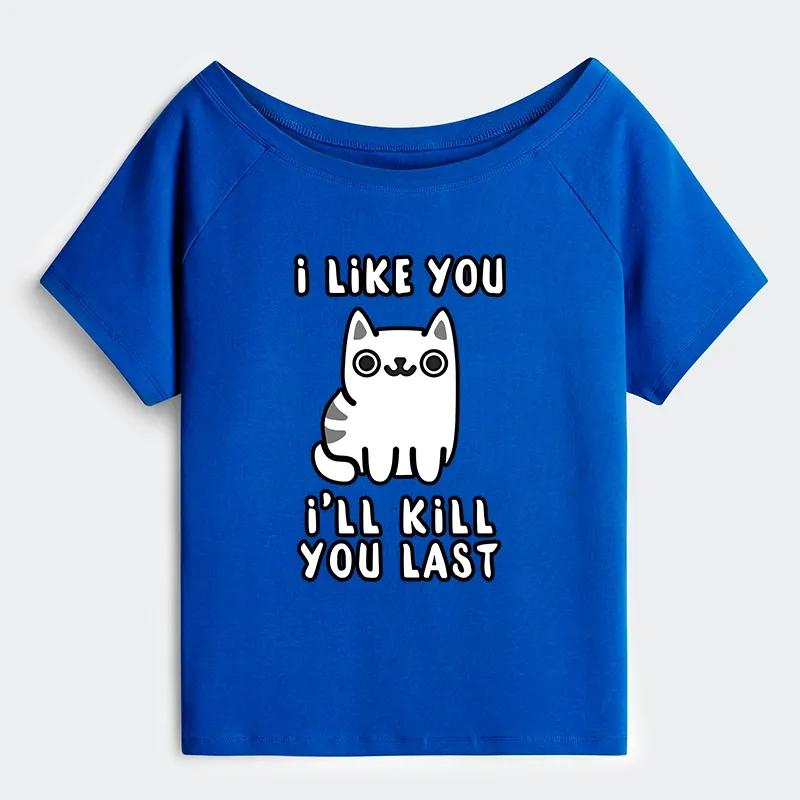 Tokyo-Tiger Cats And Humans Have A Love-hate Relationship Off Shoulder T-Shirt