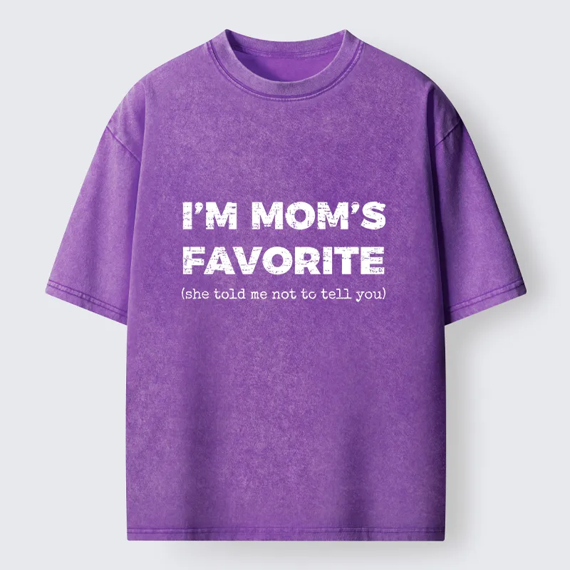 Tokyo-Tiger Mother's Day Jokes Washed T-Shirt