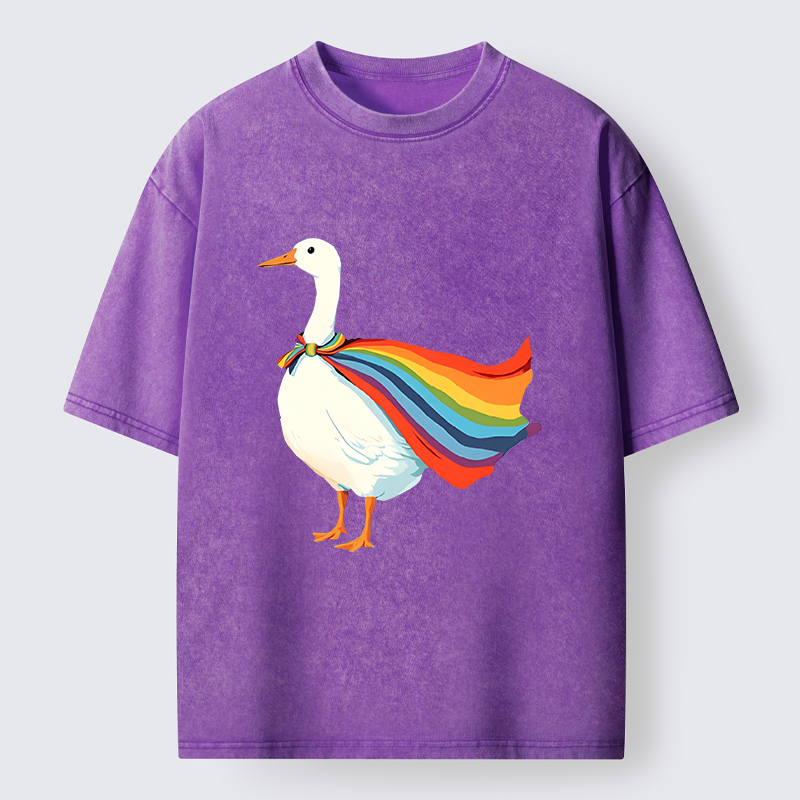 Tokyo-Tiger Proud Goose Washed T-Shirt