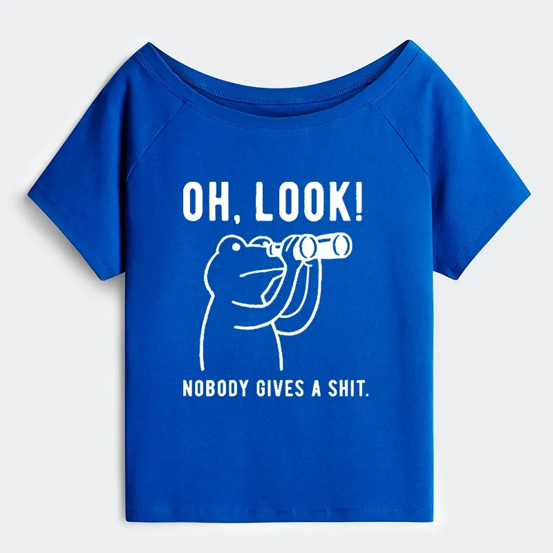 Tokyo-Tiger Frog of Indifference Off Shoulder T-Shirt